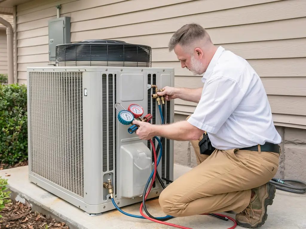 Residential HVAC service in Sugar Land